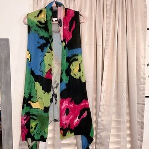 Adore Multicolor Abstract Cardigan